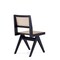 Manhattan Comfort Hamlet Dining Chair in Black and Natural Cane, Set of 2 DCCA03-BK - alternate 4